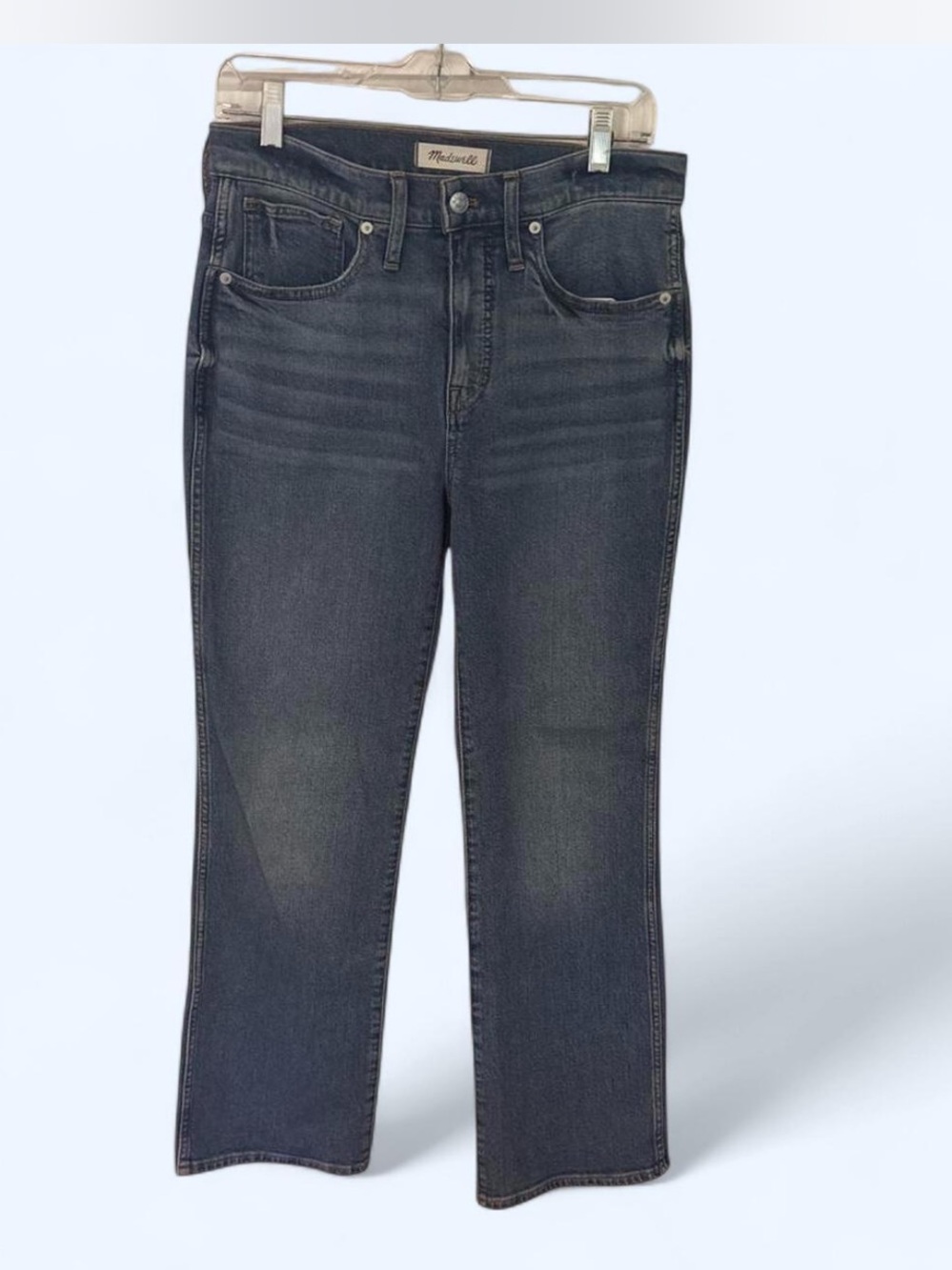 Madewell high-rise boot cut jeans